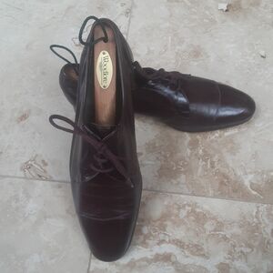 R. Martegani Vintage 1980s Calfskin Faux Captoe Oxfords, Made In Italy, MINT!